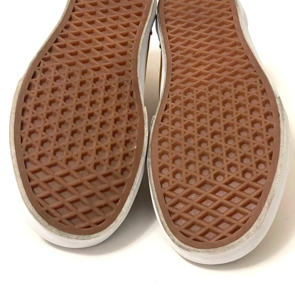 Vans Old Skool Yellow Mustard Canvas Suede Unisex Shoes 7M W 8.5 - Picture 11 of 12